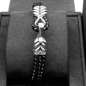 David Yurman double woven bracelet